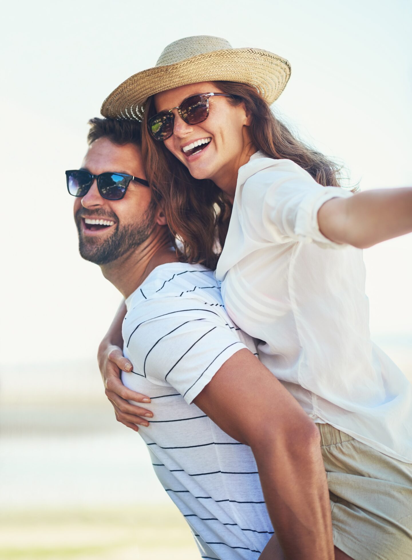 pareja con gafas