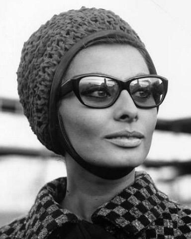 Sophia Loren gafas Cat Eye