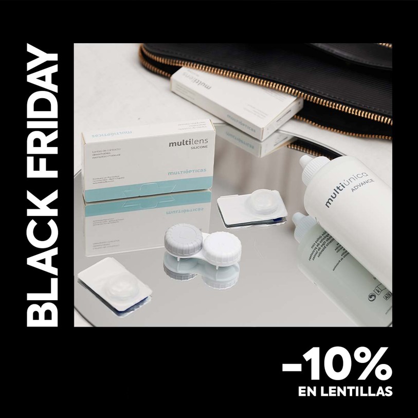 BLACK FRIDAY ES 10% DE DESCUENTO EN LENTILLAS