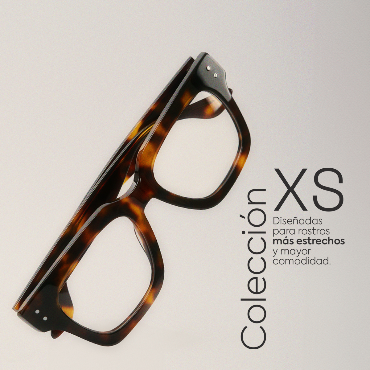 Gafas XS: una colección diseñada para rostros más estrechos